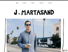 Tablet Screenshot of jmartasand.com